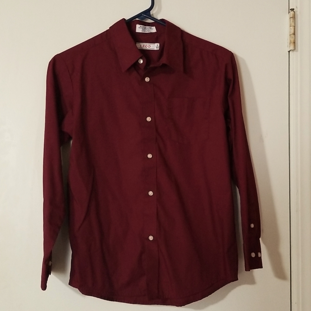 3 for 20.  IZOD Boys shirt.  Size 12